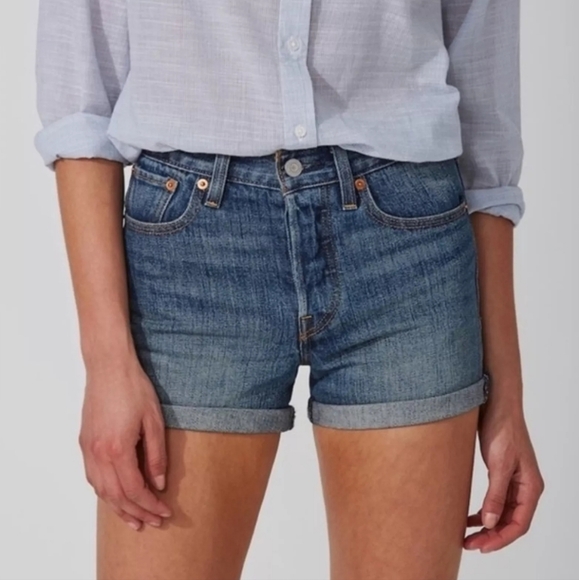 LEVIS PREMIUM WEDGIE SHORT / SIZE 25 - Picture 4 of 14